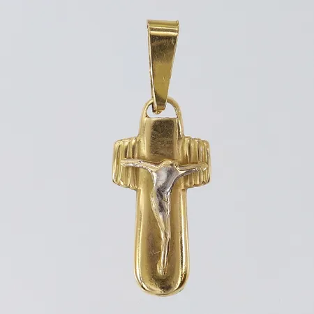 Hänge krucifix, 36x12mm, 18K Vikt: 2,6 g