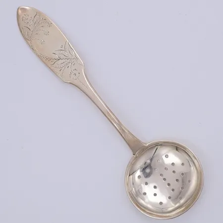Sockerströare modell Tornedal 14cm, Strömbergs Efterträdare Oskar år 1960, gravyr, 830/1000 silver Vikt: 21,3 g