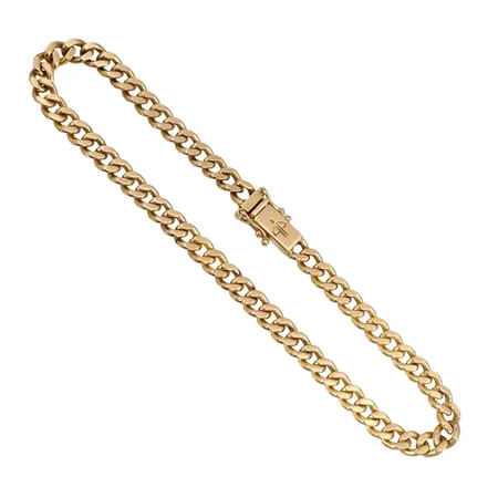 Armband Pansar, 18K guld, massiv modell, Balestra Italien, längd knäppt 22,5 cm, bredd 5 mm, tjocklek 2,2 mm, fint skick Vikt: 19,7 g