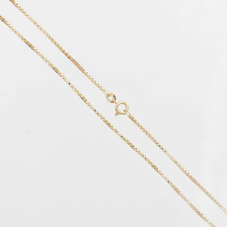 Kedja Venezia längd 46cm, bredd 2mm, 18K guld Vikt: 6,5 g
