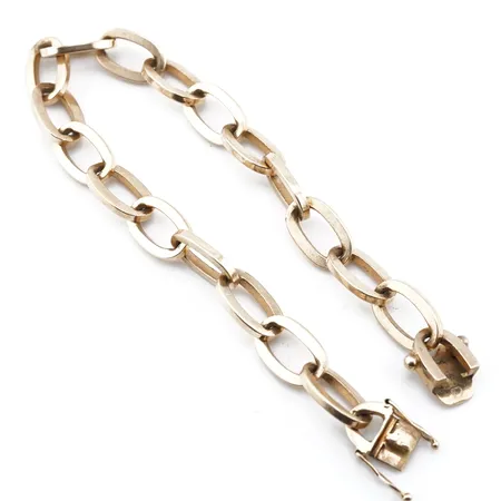 Armband, 20,5cm, bredd 9mm, 18k Vikt: 28,6 g