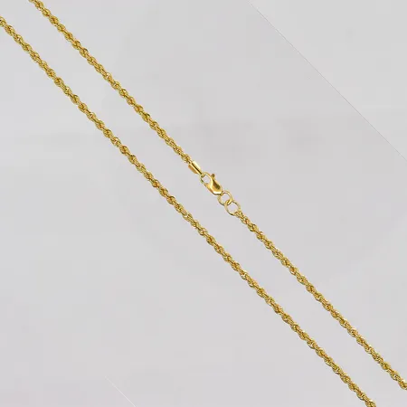 Kedja Cordel, 44cm, bredd 2,2mm, 22K Vikt: 3,8 g