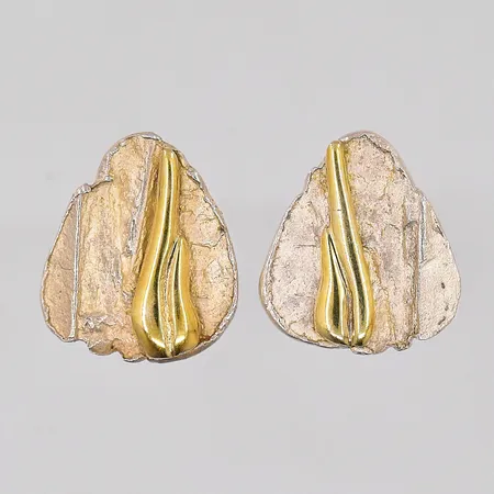 Ett par örhängen, stl 18x15mm, 925/1000 silver Vikt: 5,2 g