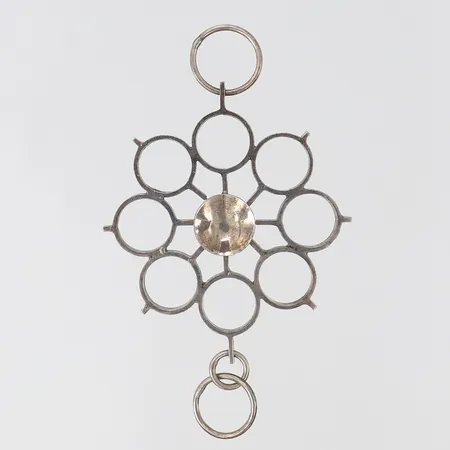 Hänge, 62x38mm, Made in Finland, Silver 830/1000.  Vikt: 7,2 g