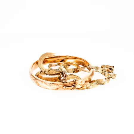 Diverse defekt guld 14K 31,0g bto. 