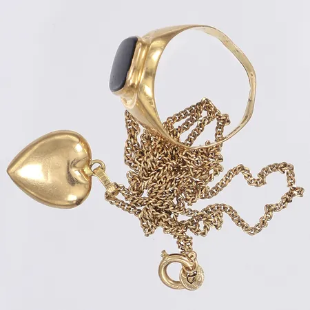 Diverse guld defekt 18K Bruttovikt: 7,8g Vikt: 7,8 g