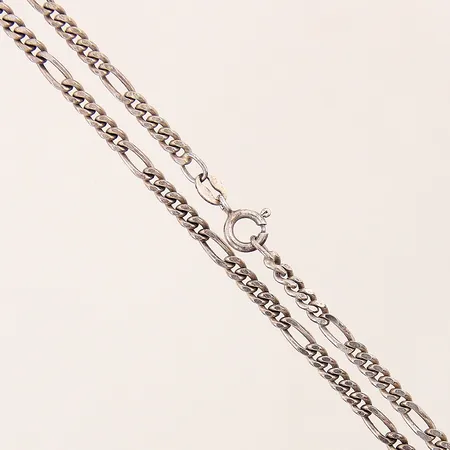 Kedja Figaro, längd 70,5cm, bredd 3,3mm, silver 925/1000 Vikt: 20 g