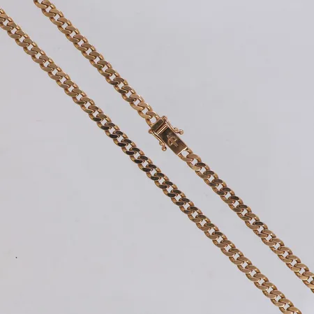 Kedja Pansar, längd 51cm, bredd 4,5mm, Balestra, 18K Vikt: 37 g