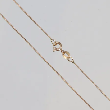 Halskedja Pansar, längd 42cm, bredd ca 0,5mm, 18K Vikt: 1,5 g