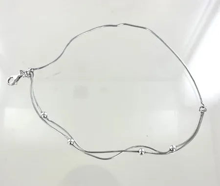 Armband, längd 18,5 cm, silver 925/1000 Vikt: 5,6 g