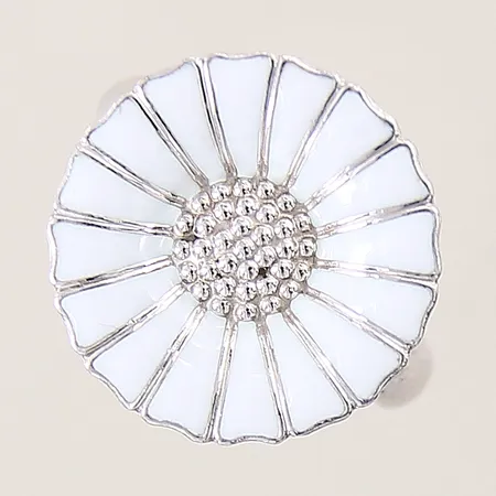 Ring GEORG JENSEN Daisy, stl: 17½, bredd: 3,4mm, silver 925/1000 Vikt: 4,5 g