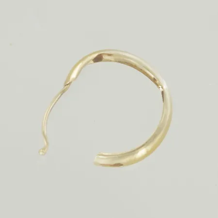 Singel örhänge, defekt, 18K Vikt: 0,3 g