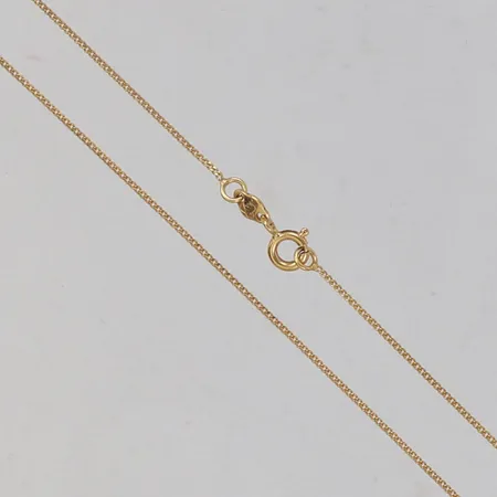 Kedja Pansar, längd 45cm, bredd 1mm, 18K Vikt: 2,1 g