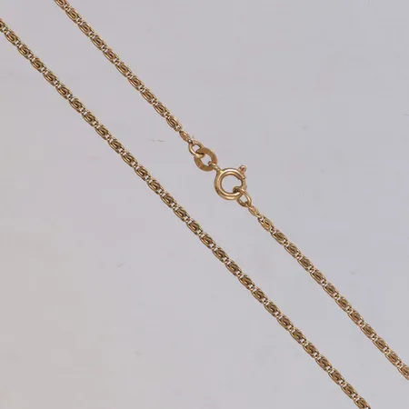 Kedja Irrgång, längd 61cm, bredd 1,7mm, 18K Vikt: 6,9 g