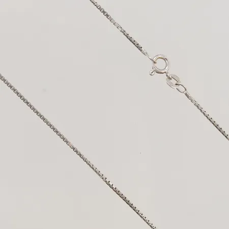 Kedja 38cm, bredd:1mm, 18K 4,2g.