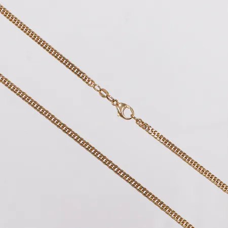 Kedja Pansar, längd 53,5mm, bredd 3mm, Balestra,18K Vikt: 16,3 g