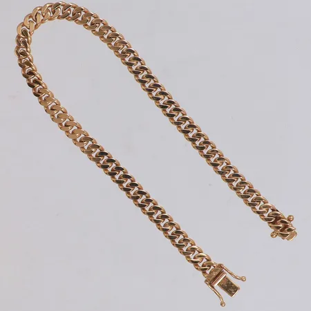 Armband Pansar, längd 19cm, bredd 5mm, 18K Vikt: 15,8 g