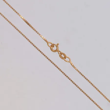 Kedja Venezia, längd 45,5cm, bredd 0,9mm, 18K Vikt: 3,3 g
