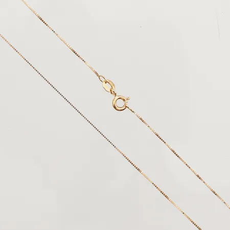 Kedja Venezia, längd 36cm, bredd 0,5mm, 18K Vikt: 1 g