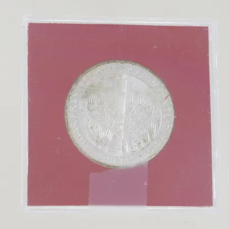 Silvermynt 50kr minnesmynt 1975, Silver 925/1000 Vikt: 27 g