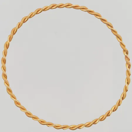 Armring Ø64mm, bredd:2,8mm, 22K 12,7g.