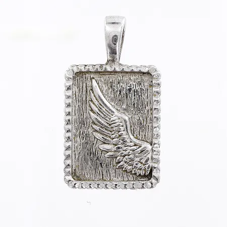 Hänge 21x11mm, vinge, GHA, silver 925/1000 Vikt: 2,4 g