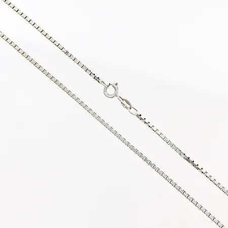 Kedja Venezia 42cm, bredd 2mm, silver 925/1000. Vikt: 6,9 g