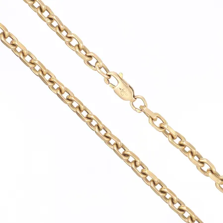 Halskedja Ankar längd 51cm bredd 4mm Balestra bruksslitage 18K Vikt: 27,1 g