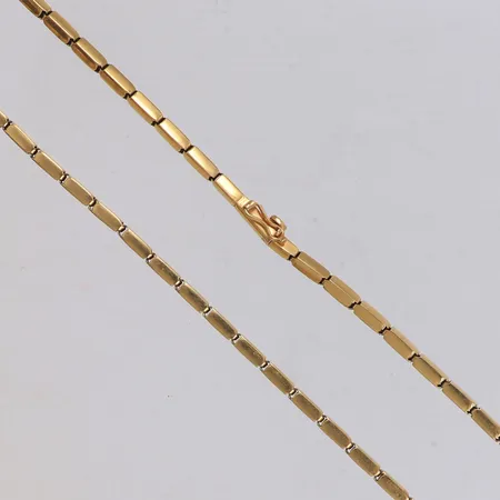 Kedja, längd 38,5cm, bredd 2,2mm, 18K Vikt: 12,5 g