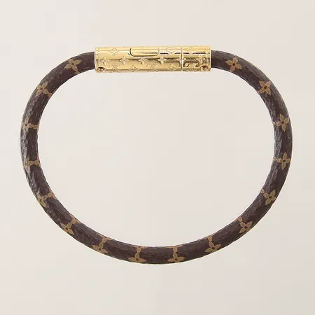 Armband Louis Vuitton, Confidential bracelet, modell-nr M6334E, längd 19,5cm, kvittokopia från 2019, dustbag