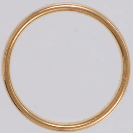 Ring slät, stl 16¾, bredd 4,9mm, Schalins, gravyr, 18K Vikt: 5,4 g