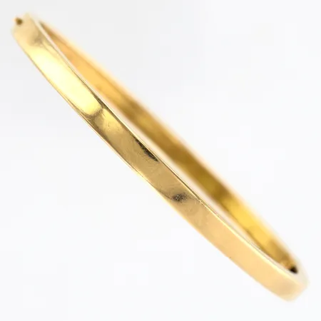 Stelt armband, öppningsbart bredd ca 5mm, Ø55x65, 14K Vikt: 15,4 g