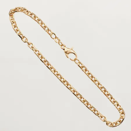 Armband Ankar, längd 22cm, bredd 3,3mm, 18K Vikt: 11 g