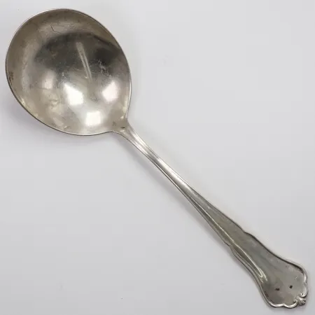 Soppsked, modell Viktoria, längd21,5cm, Guldsmedsaktiebolaget, år 1964, silver  Vikt: 90,4 g