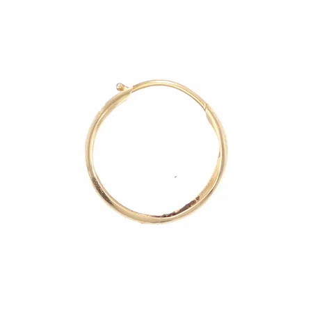 Udda örhänge Ø15mm 18K Vikt: 0,3 g