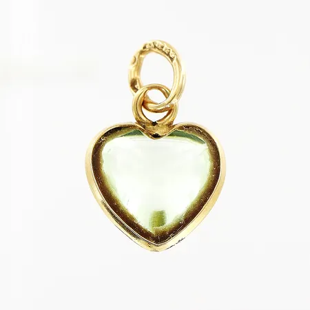 Hänge, sten, 16x9mm, 18K. Bruttovikt: 0,8gram Vikt: 0,8 g