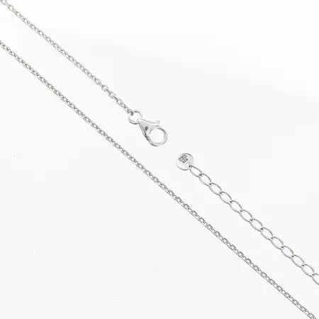 Kedja Ankar, 56-60cm, bredd 1,8mm, GHA, silver 925/1000. Vikt: 4,8 g