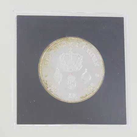 Silvermynt 200kr Carl XVI Gustaf 1998, Silver 925/1000 Vikt: 27 g