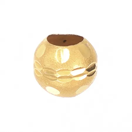 Hänge i form av fasetterad kula Ø8mm 21K Vikt: 0,8 g