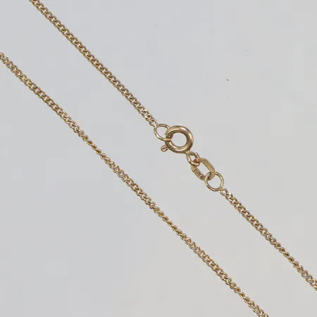 Kedja Pansar 50,5cm bredd 1mm GHA 18K Vikt: 3,8 g