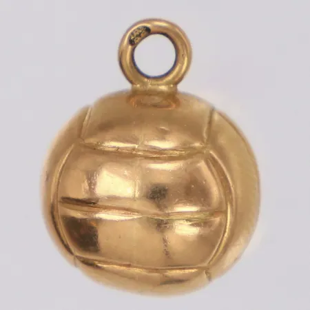 Hänge boll, Ø11mm, bucklor, 18K Vikt: 1,2 g