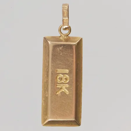 Hänge "tacka" 20x9mm, 18K 1,1g.