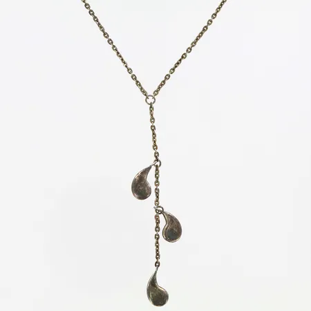 Collier Efva Attling waterfall, 41,5cm, hängdel 7,5cm, silver 925/1000 Vikt: 6,1 g