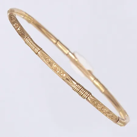 Armring, Ø62-65mm, bredd 3mm, roséguld 18K Vikt: 19,6 g