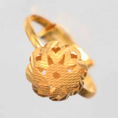 Ring justerbar Ø18-19mm, 21k Vikt: 1,4 g