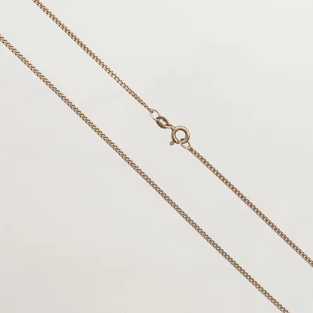 Kedja Pansar ca 64,5cm, bredd 1,6mm, förgylld, 925/1000 silver Vikt: 4,7 g