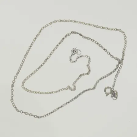 Halskedja ankar, längd 45 cm, silver 925/1000 Vikt: 2,7 g