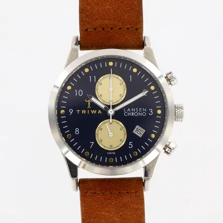 Armbandsur Triwa, Lansen Chrono, Ø38mm, quartz, datumfönster,manual, skruvmejsel medföljer i etui