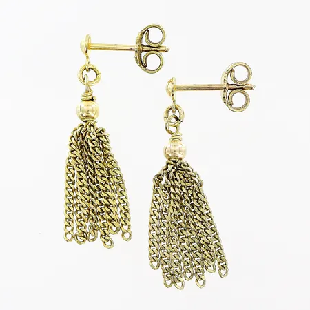 Ett par örhängen 25x5mm, 8K Vikt: 2,2 g