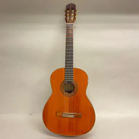 Akustisk Gitarr, Greco modell-nr GR 120, serie-nr 27425, nagg, brusskick, mjukt fodral Skickas med Bussgods eller PostNord